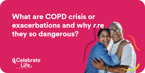 What are COPD crisis or  exacerbations and why are  they so dangerous? image